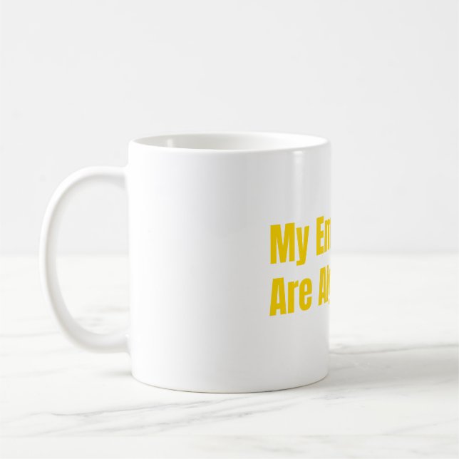 My Employees Are Algorithms AI Entrepreneur Kaffeetasse (Links)