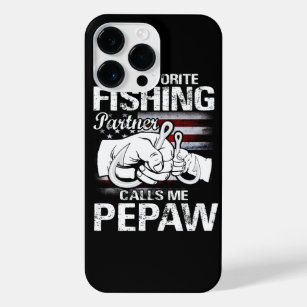 My Favorite Fishing Partner Calls Me PEPAW USA Fla iPhone 14 Pro Max Hülle