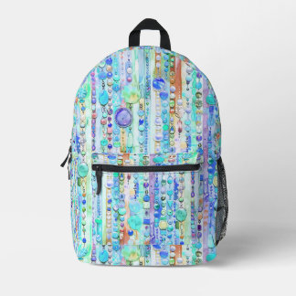 My Favorite Necklaces 02 Bedruckter Rucksack