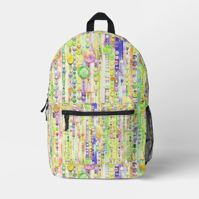 My Favorite Necklaces 03 Bedruckter Rucksack (Vorderseite)