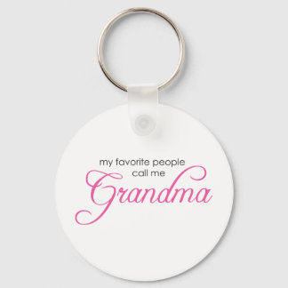 My Favorite People Call Me Grandma Schlüsselanhänger