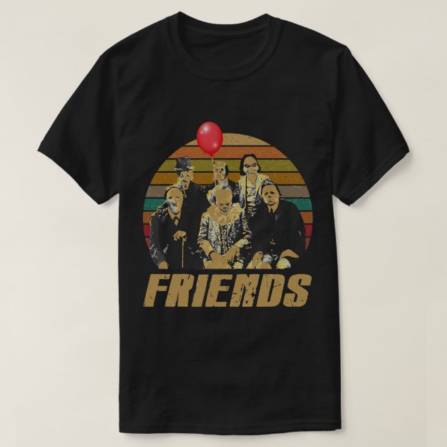 My Favorite People Movie Stephen Film King Hallowe T-Shirt (Design vorne)