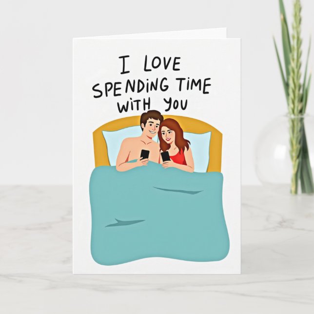 My Favorite Time With You Card Karte (Vorderseite)