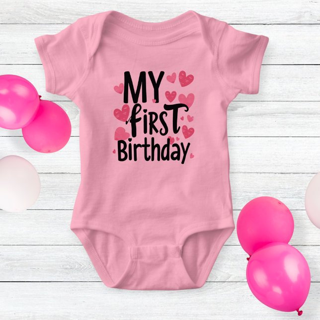 my first birthday bodysuit for newborn baby strampler (Von Creator hochgeladen)