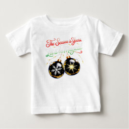 "My First Magical Christmas" Festive Ornament Chri Baby T-shirt