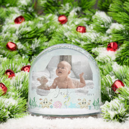 My First Ocean Ride – Baby 2 Image Keepsake  Schneekugeln