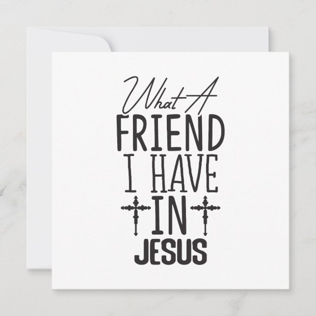 My Friend is Jesus (Vorderseite)