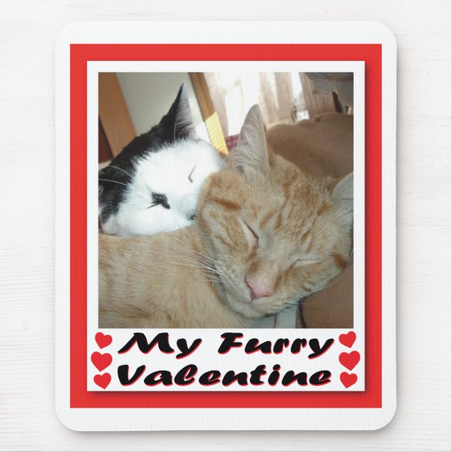 My Furry Valentine Mousepad (Vorne)