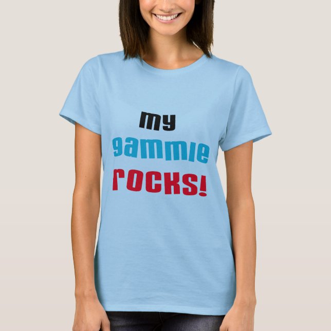 My Gammie Rocks T-shirts et cadeaux (Devant)