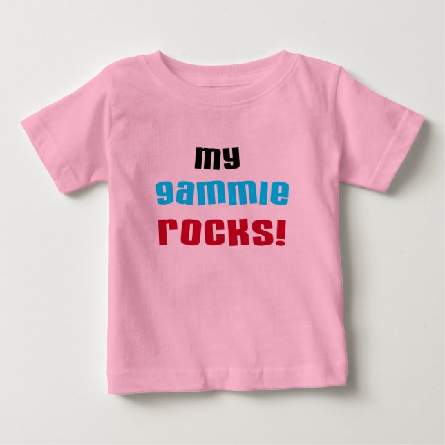 My Gammie Rocks T-shirts et cadeaux (Devant)
