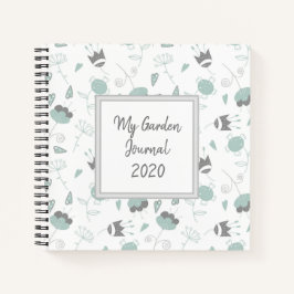 My Garden Journal-Notebook Notizbuch