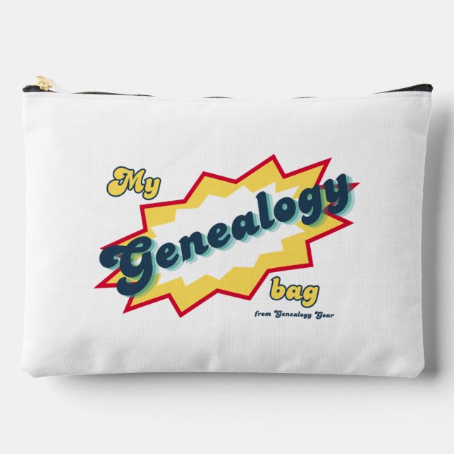 My Genealogy Accessory Bag Zubehörtasche (Vorderseite)