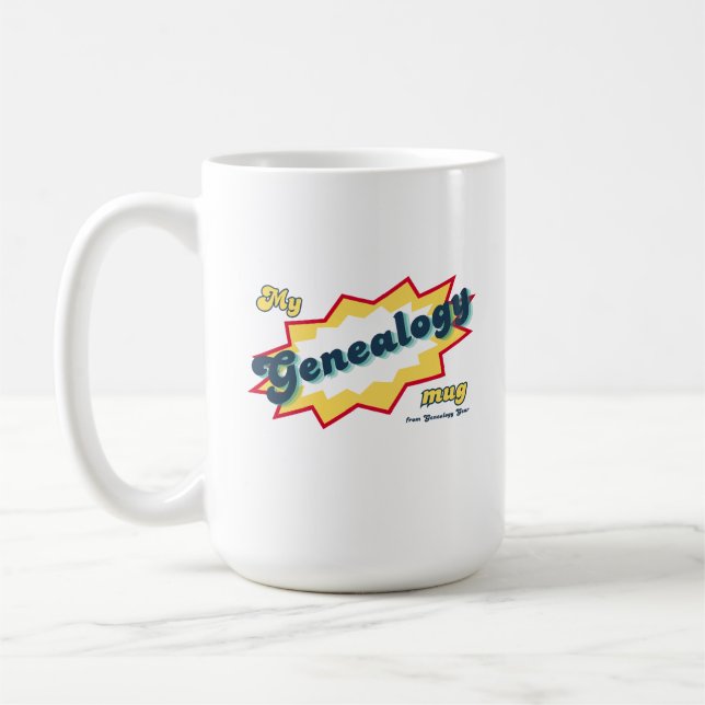 My Genealogy Mug (Gauche)