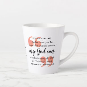 MY GOD CAN Positiv Christian Price Milchtasse