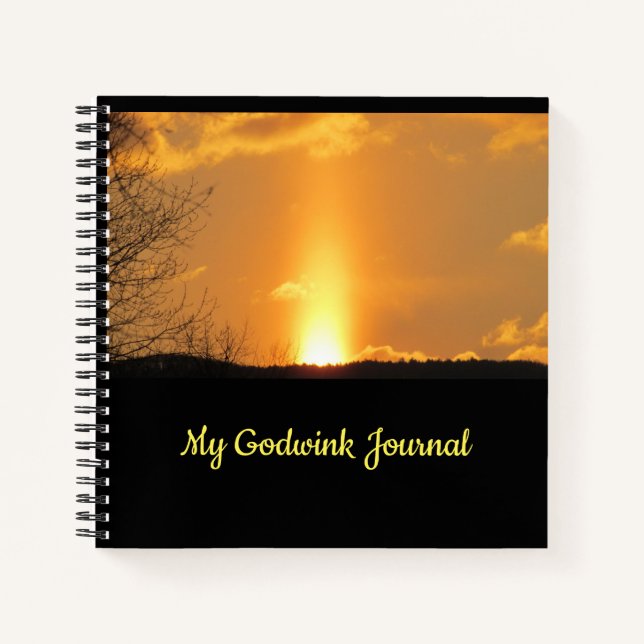 My Godwink Journal Notizbuch (Vorderseite)