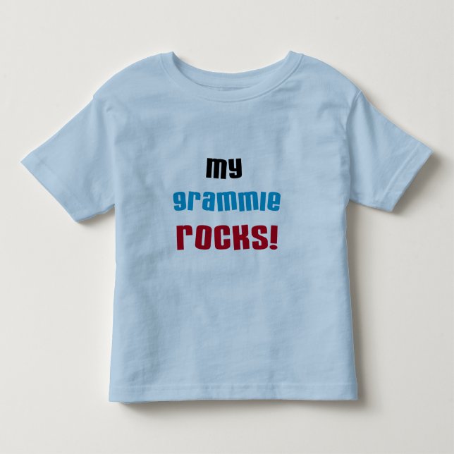 My Grammie Rocks T-shirts et cadeaux (Devant)