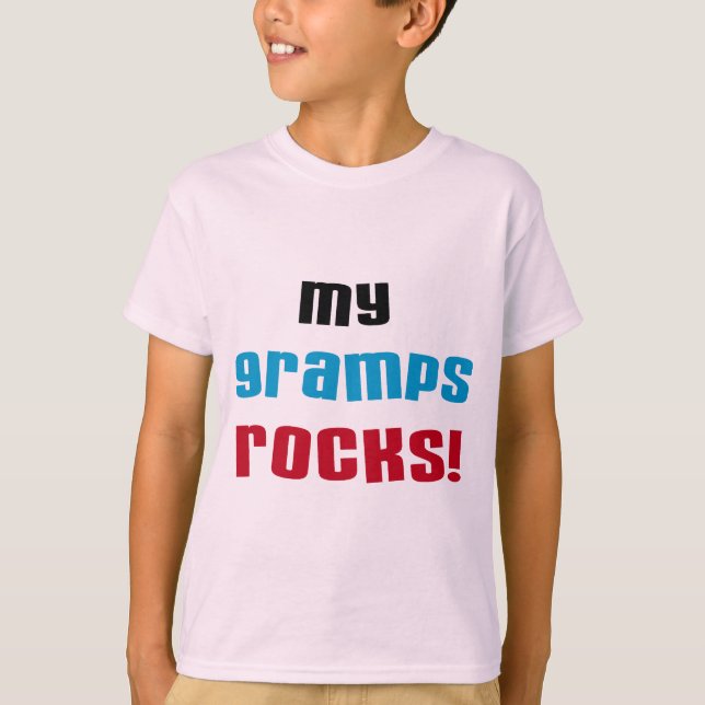 My Gramps Rocks T-shirts et cadeaux (Devant)