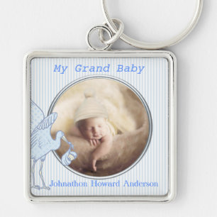 My Grand Baby Boy Baby Foto Key Chain Schlüsselanhänger
