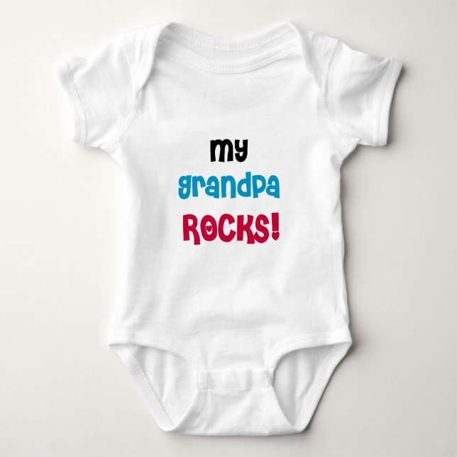 My Grand-pa Rocks Tshirts et cadeaux (Devant)