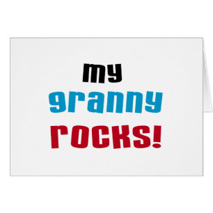 My Granny Rocks T-shirts et cadeaux