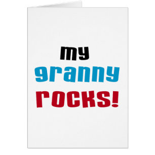 My Granny Rocks T-shirts et cadeaux