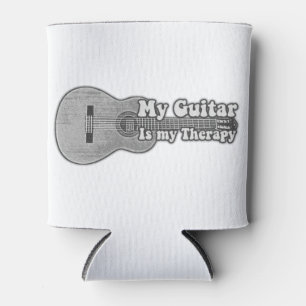 My guitar is my therapy. back and white guitar dosenkühler