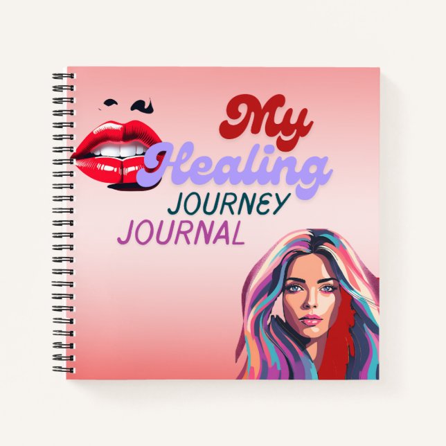 My Healing Journey Journal Notizbuch (Vorderseite)