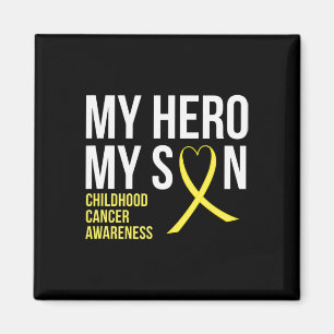 My Held My Son Childhood Cancer Awareness T-Shirt Magnet