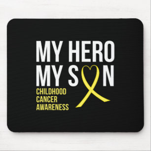 My Held My Son Childhood Cancer Awareness T-Shirt Mousepad