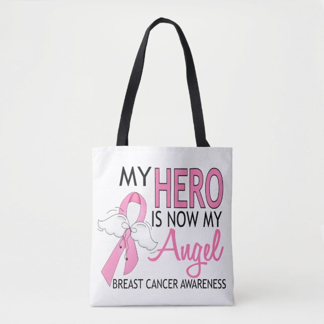 My Here Is Now My Angel Breast Cancer Tasche (Vorderseite)