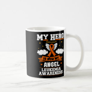 My Hero Is Now My Angel Leukemia Green Ribbon Clou Kaffeetasse