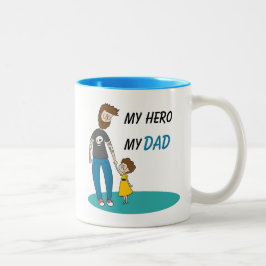 My Hero My Dad Tasse – Vatertagsgeschenk