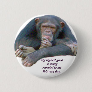 My Highest Good_ Button_by Elenne Boothe Button