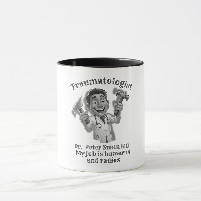 My job is humerus  and radius DOCTOR traumatologis Tasse (Zentrum)