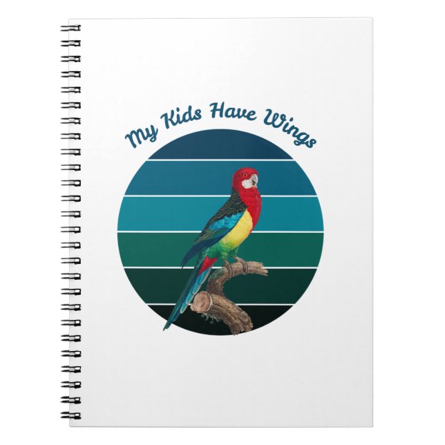 My Kids Have Wings Notizblock (Vorderseite)
