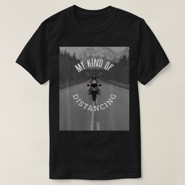 My Kind Of Distancing Premium  T-Shirt (Design vorne)
