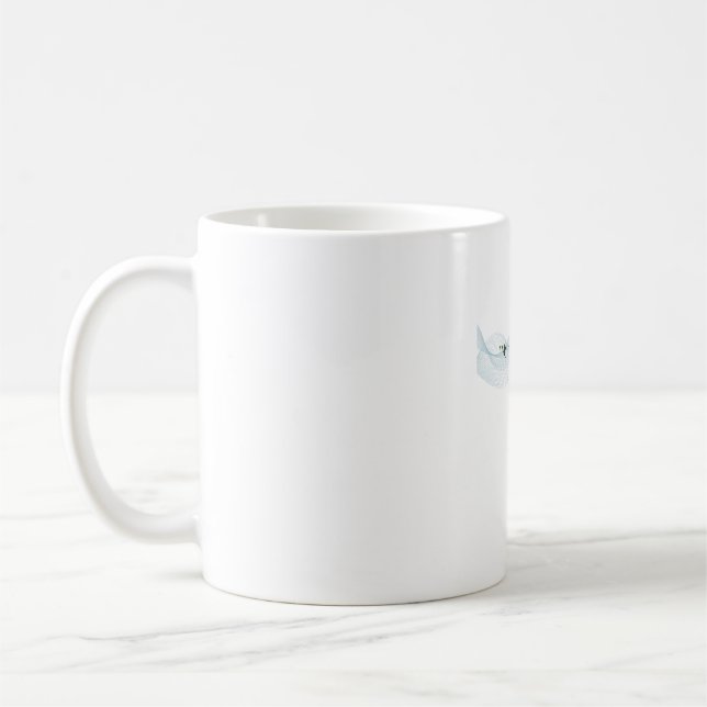 My Kind of Silence – Minimal Calm Quote Kaffeetasse (Links)