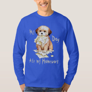 My Lhasa Apso A Mangé Mon T-shirt Maison