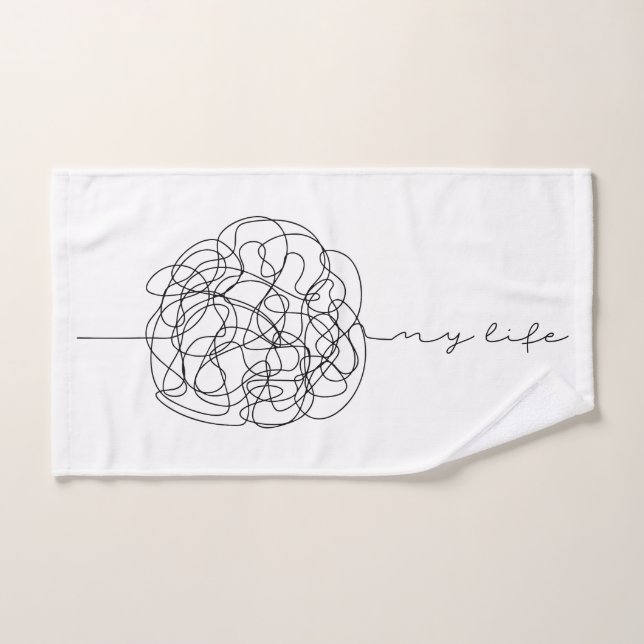 My Life Badhandtuch Set (Handtuch)