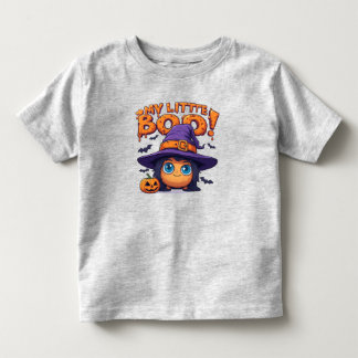 My Little Boo Cute Halloween Ghost in Witch Hat Kleinkind T-shirt