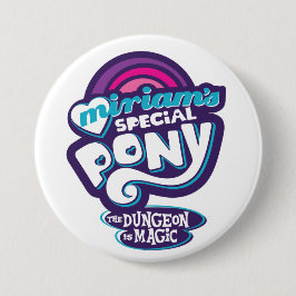 My Little Prepotente Button