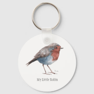 "My Little Robin" Bird Keyring Schlüsselanhänger