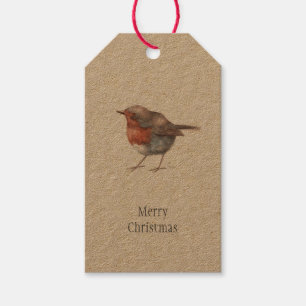 "My Little Robin" Bird Weihnachtsgeschenke Tags Geschenkanhänger