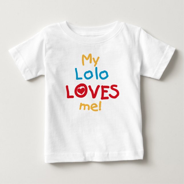 My Lolo Loves Me T-shirts et cadeaux (Devant)