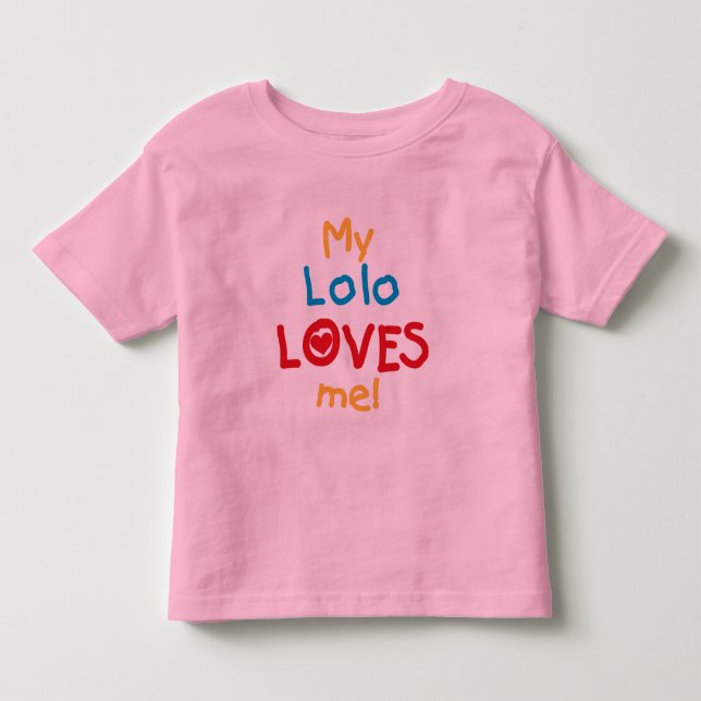 My Lolo Loves Me T-shirts et cadeaux (Devant)