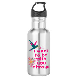 My love edelstahlflasche