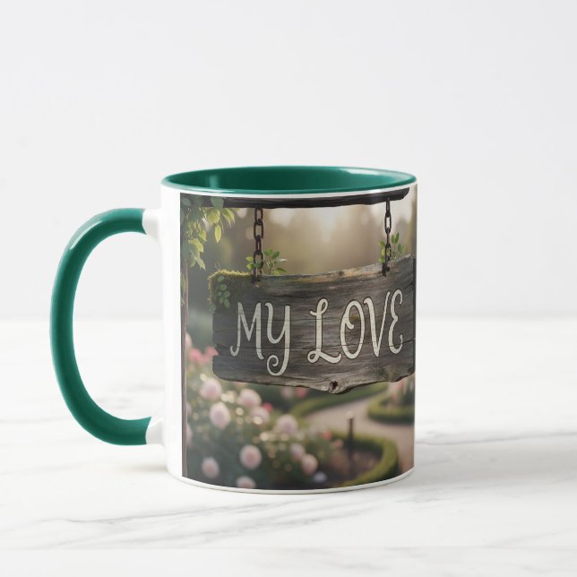 My Love Mug | Romantic Coffee Mug Gift for Couples (Gauche)