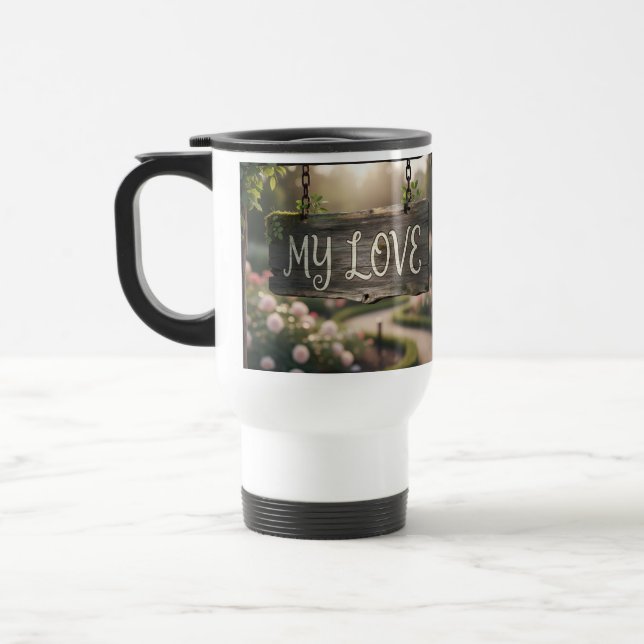 My Love Mug | Romantic Coffee Mug Gift for Couples (Gauche)
