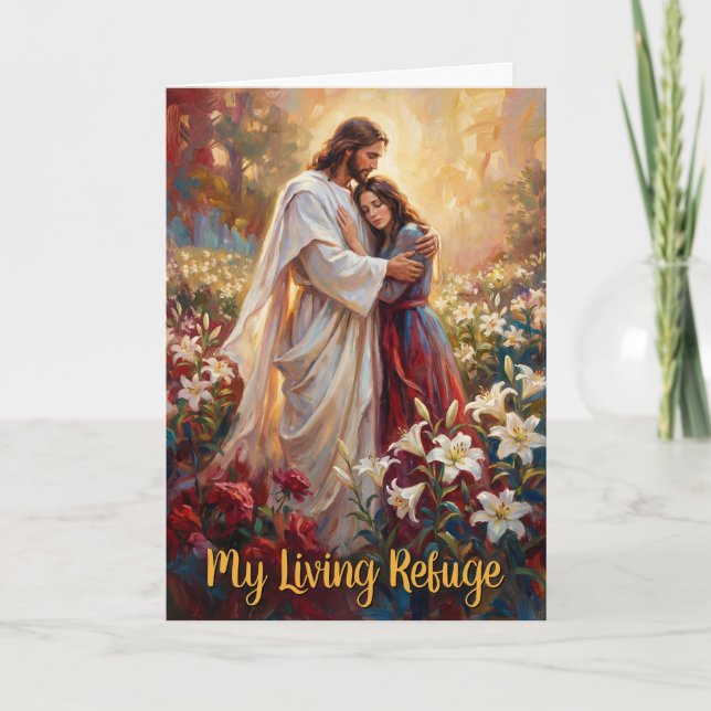 My Loving Refuge Easter Card Karte (Vorderseite)