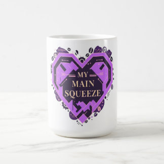 My Main Squeeze – Purple Coffee Love Valentine Kaffeetasse